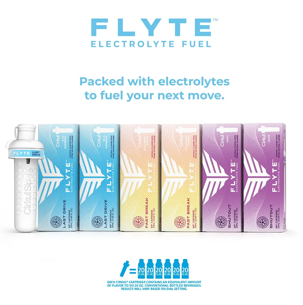 Картридж для напоїв Cirkul Flyte Last Drive зі смаком полуниці та банана 1 шт - фото 6