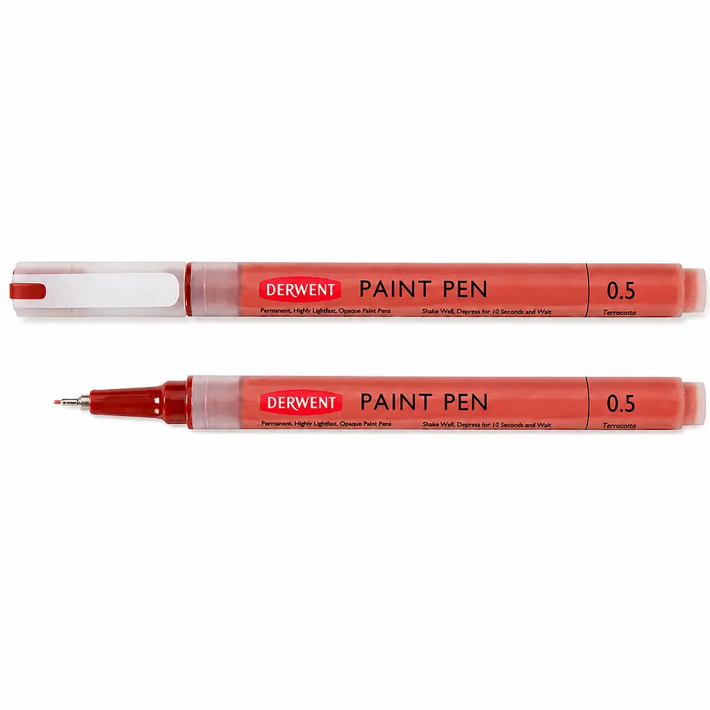 Набір кольорових ручок PAINT PEN PALETTE №1 5шт Derwent - фото 2