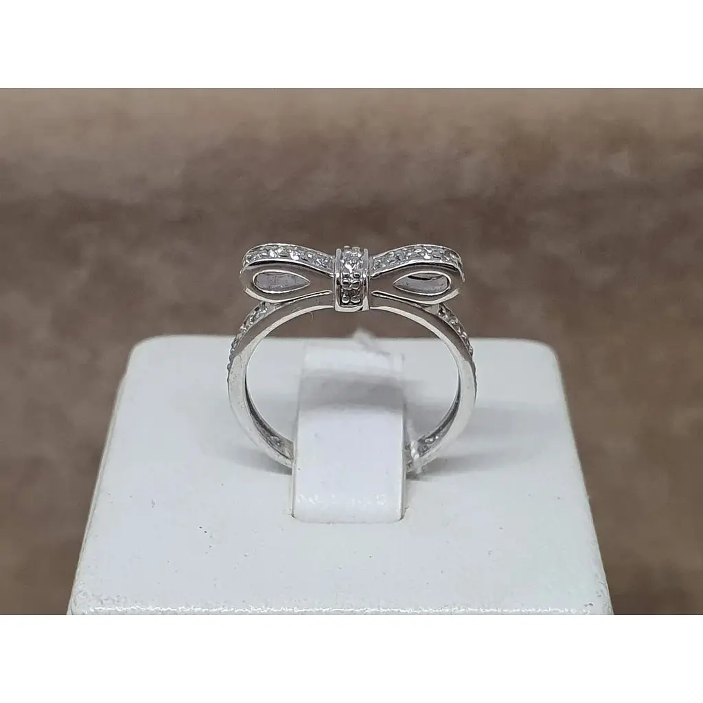 Срібне кільце Харківська ювелірна фабрика з фіанітами. 500055-Р 16 - фото 3