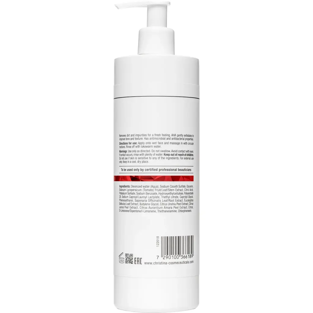 Гель для лица Christina Comodex 1 Clean & Clear Cleanser 500 мл - фото 2