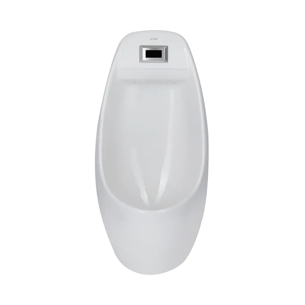 Пісуар підвісний Qtap Stork з ІЧ-датчиком автоматичного змиву 350x310x685 White QT1588102HW, Білий - фото 2