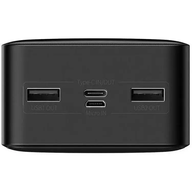 Портативна батарея Baseus Bipow Digital Display 30000 mAh 15W PPDML-K01 Black - фото 5