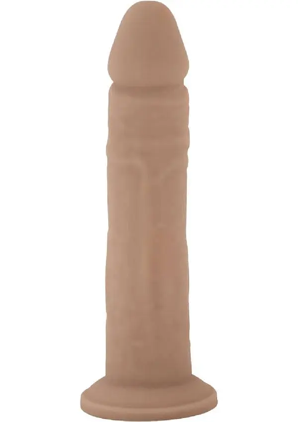 Фалоімітатор Silexd Realistic Dildo Liquid Silicone 2, 20.6 см (тілесний)