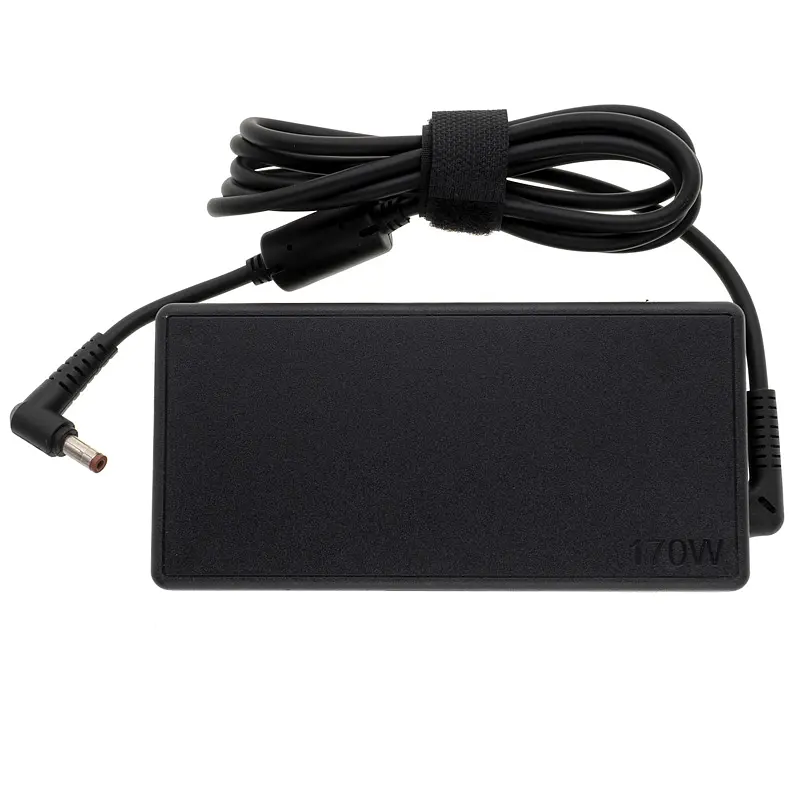 Блок живлення для ноутбука Lenovo 20V, 8.5A, 170W, 5.5x2.5мм, 3 hole, L-подібний роз'єм, black (без кабелю!) - фото 3