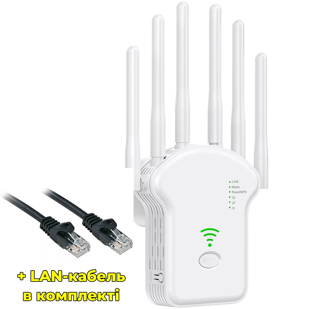 Wi-Fi ретранслятор U13 + LAN-кабель. С функцией самостоятельного роутера - фото 2