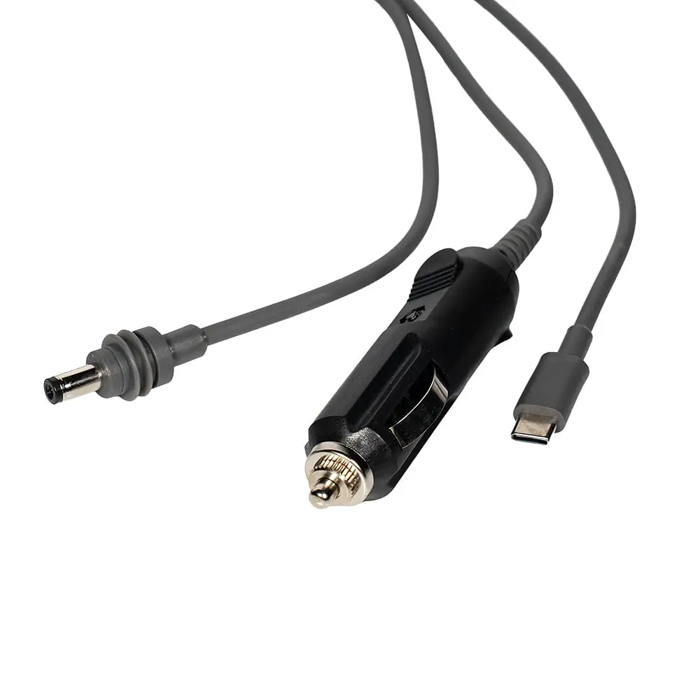 Кабель живлення 3 в 1 для Starlink Mini E-NET автомобільний прикурювач, DC Plug та USB Type-C Plug 5м (73-00657) - фото 3