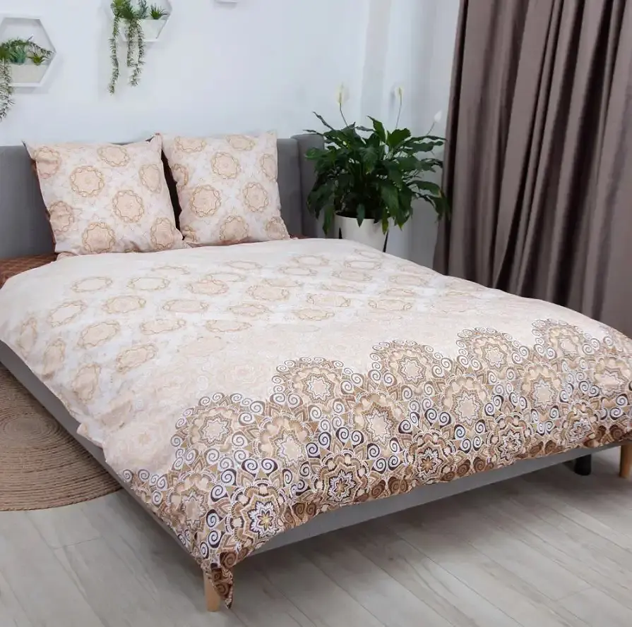 Комплект постельного белья TEP Happy Sleep Debbi Brown полуторный (2-03794_31780) - фото 3