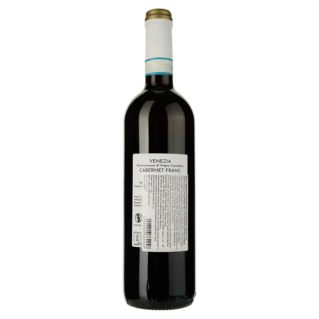 Вино Casa Piazza Cabernet Franc червоне сухе 0.75 л - фото 2