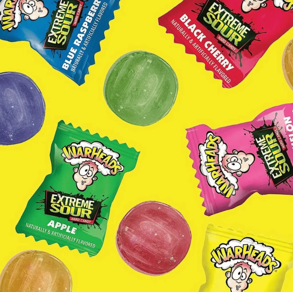 Кислі льодяники Warheads Extreme Sour Hard Candy 964г - фото 3