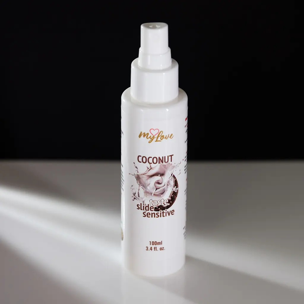 Інтимний гель-лубрикант - MyLove Taste Slide Sensitive Coconut, 100 мл - фото 5