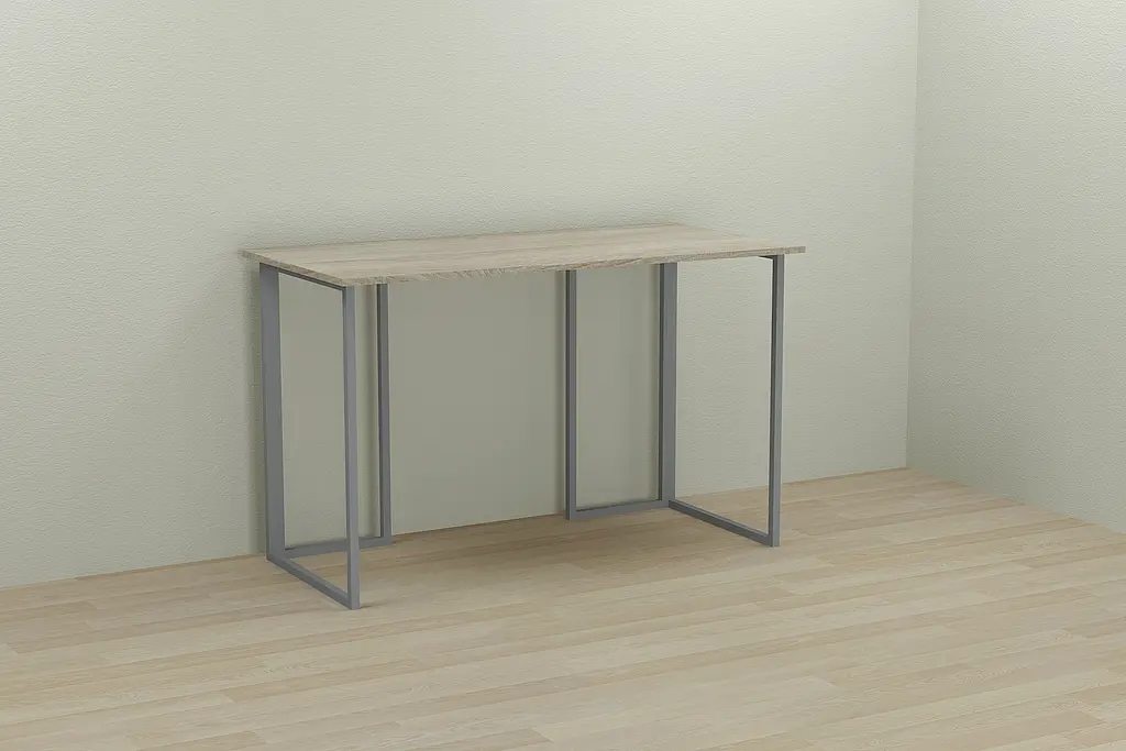 Комп'ютерний стіл Ferrum-decor Ханна 75x120x70 сірий ДСП Дуб Сонома 16мм (FRD-101432) - фото 5