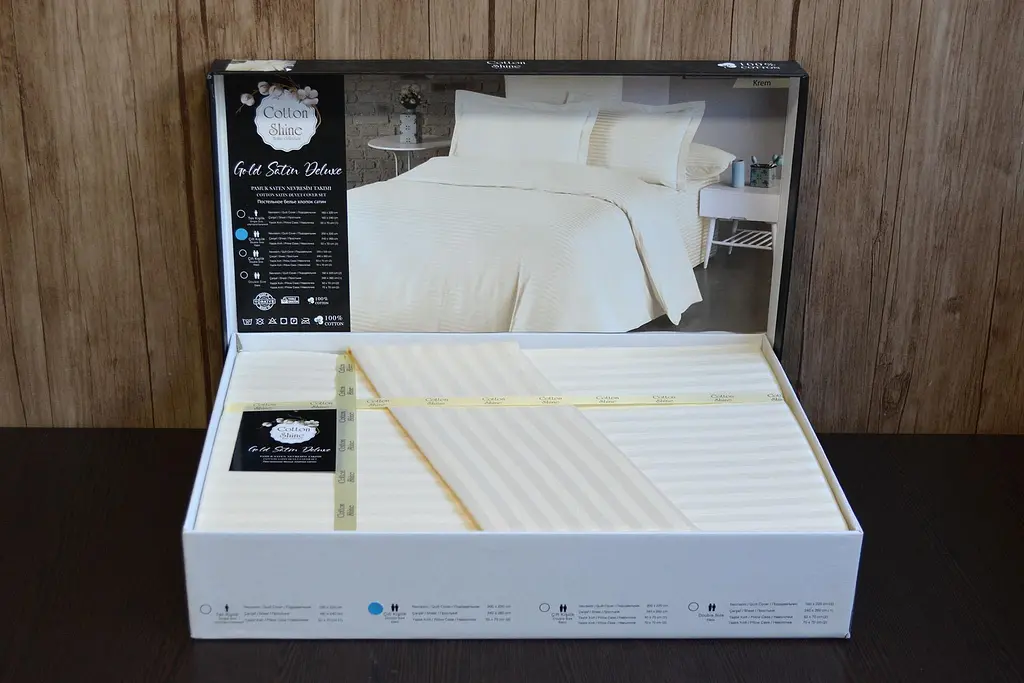 Комплект постільної білизни Євро Cotton Shine pbe0049798 - фото 2