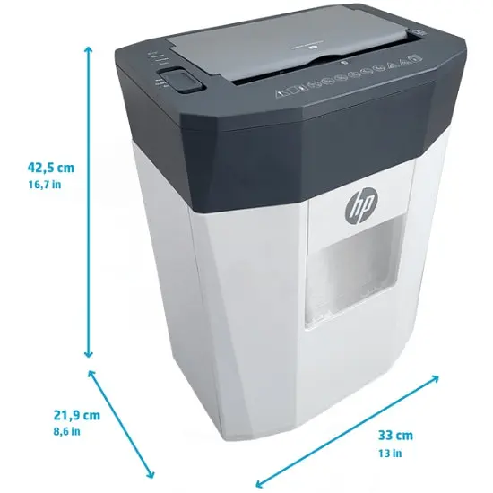 Знищувач документів HP OneShred Auto 80CC, A4, 80g х 8 листів, 4.3x12, 15 л., P-4 - фото 6