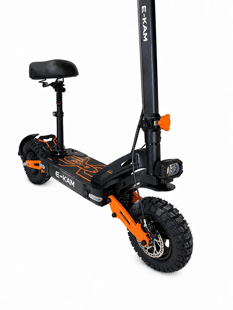 Електросамокат E-KAM 2500 (2500W, 52V, 26Ah) 11" із Сидінням - фото 8