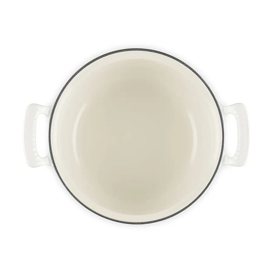 Каструля з кришкою Le Creuset Modern Heritage Round Casserole 21700267164430 4.6 л 26 см бежева - фото 3