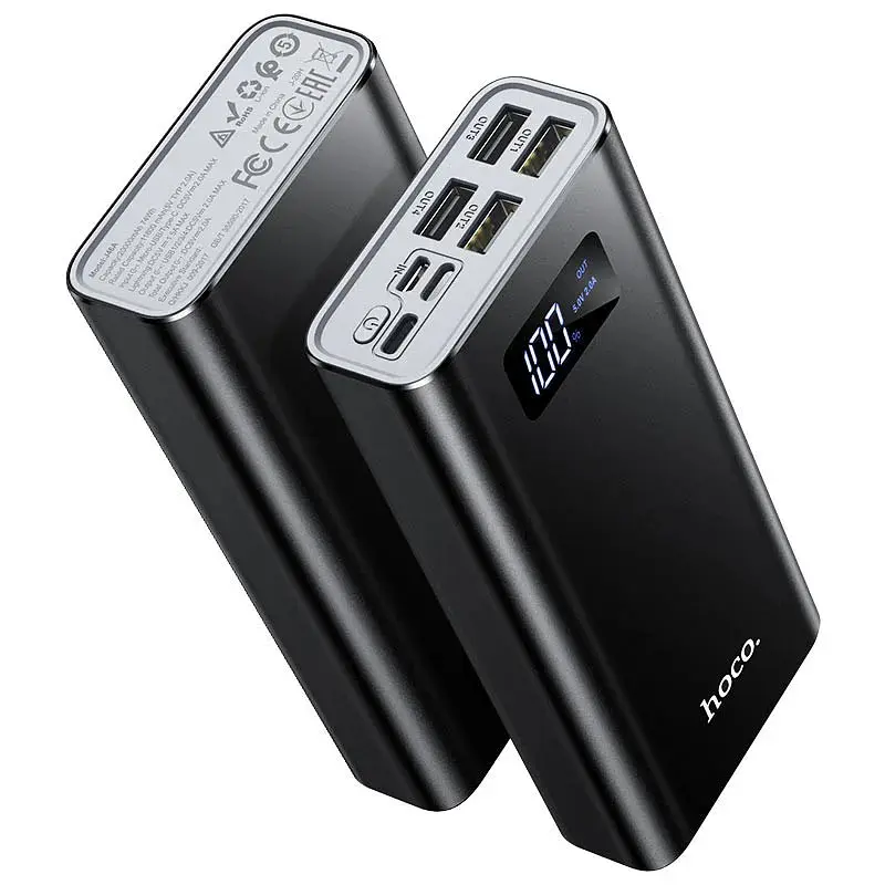 Додаткова батарея Hoco J46A (20000mAh) Black - фото 5
