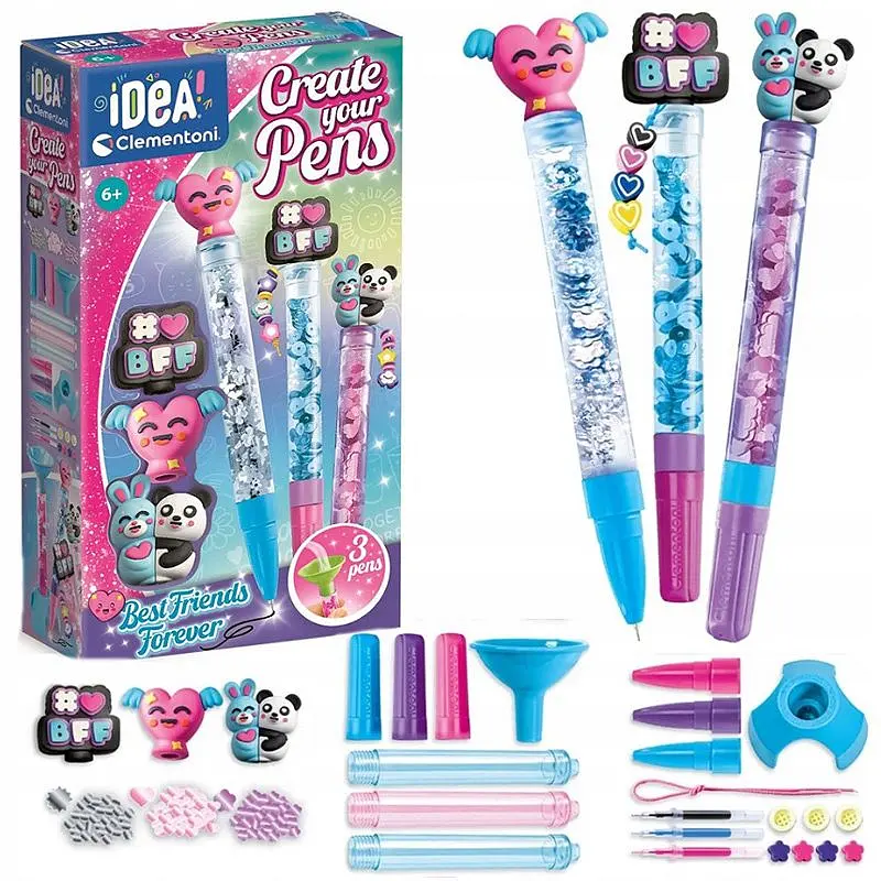 Набор для творчества Фабрика мини-ручек - Лучшие друзья - Clementonі 18162 - фото 6