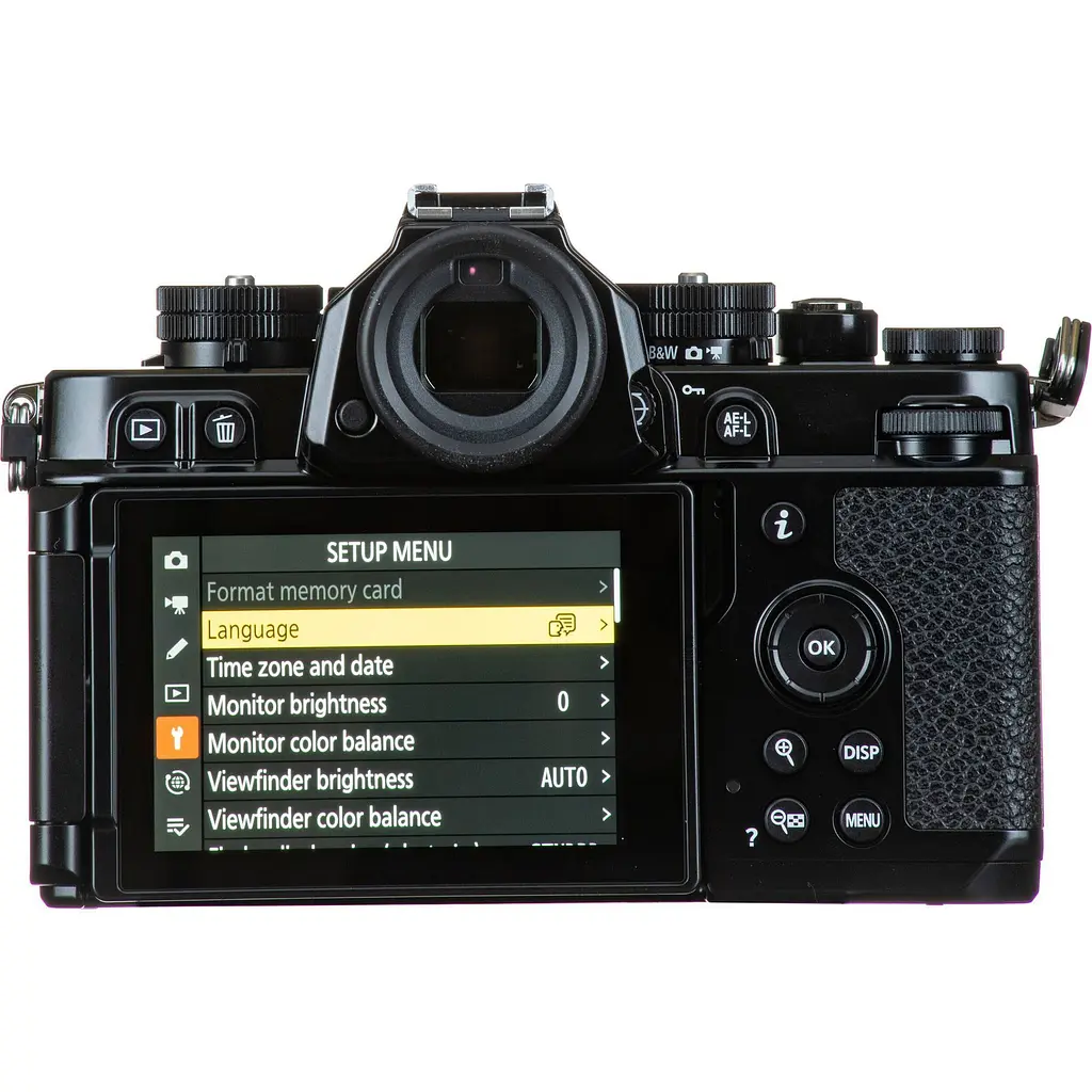 Бездзеркальний фотоапарат Nikon Z f Body Black (VOA120AE) UA [139253] - фото 12