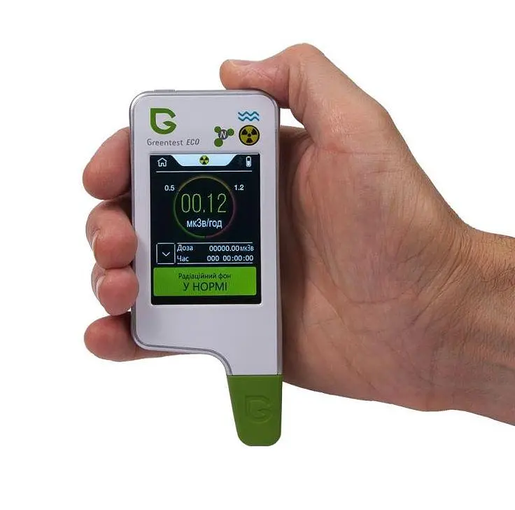 Детектор Anmez GreenTest ECO6 +(3 В 1 - нітрат тестер, дозиметр-радіометр, жорсткість води) - фото 2