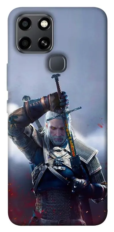 TPU чохол Demsky The witcher gerald для Infinix Smart 6
