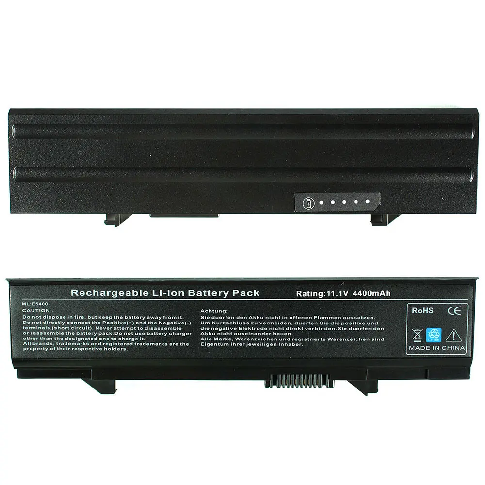 Батарея для ноутбука Dell KM742 (Latitude: E5400 E5410 E5500 E5510) 11.1V 4400mAh Чорний - фото 2