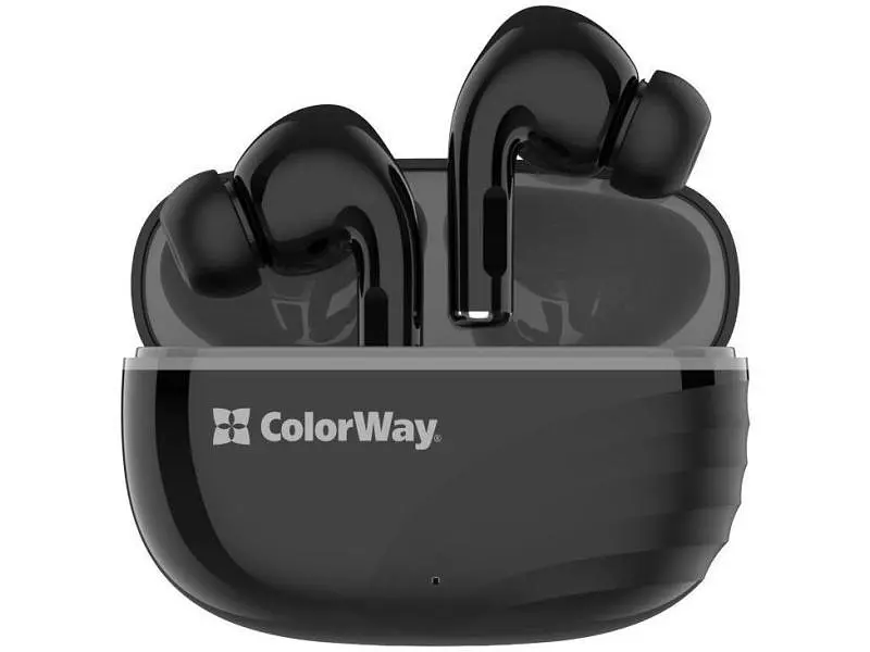 Навушники TWS ColorWay Slim TWS-5 Black (CW-TWS5BK) - фото 3