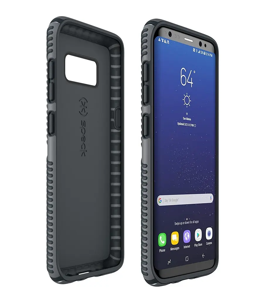 Чохол протиударний Speck Presidio Grip для Samsung S8+ Plus SM-G955U (6.2") Grey - фото 9