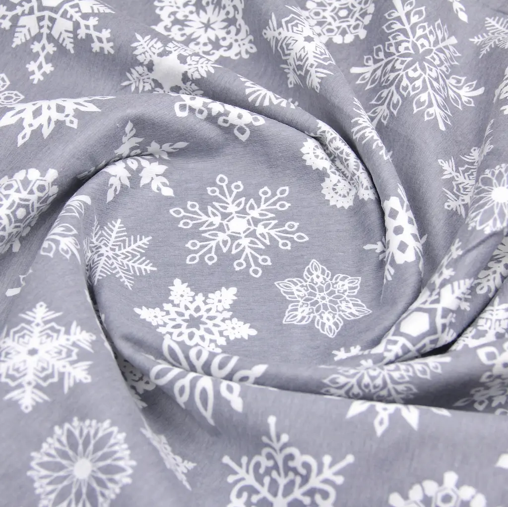 Простирадло на резинці фланель 180х200х25 SNOWFLAKES CS1 COSAS (4822052473511) - фото 11