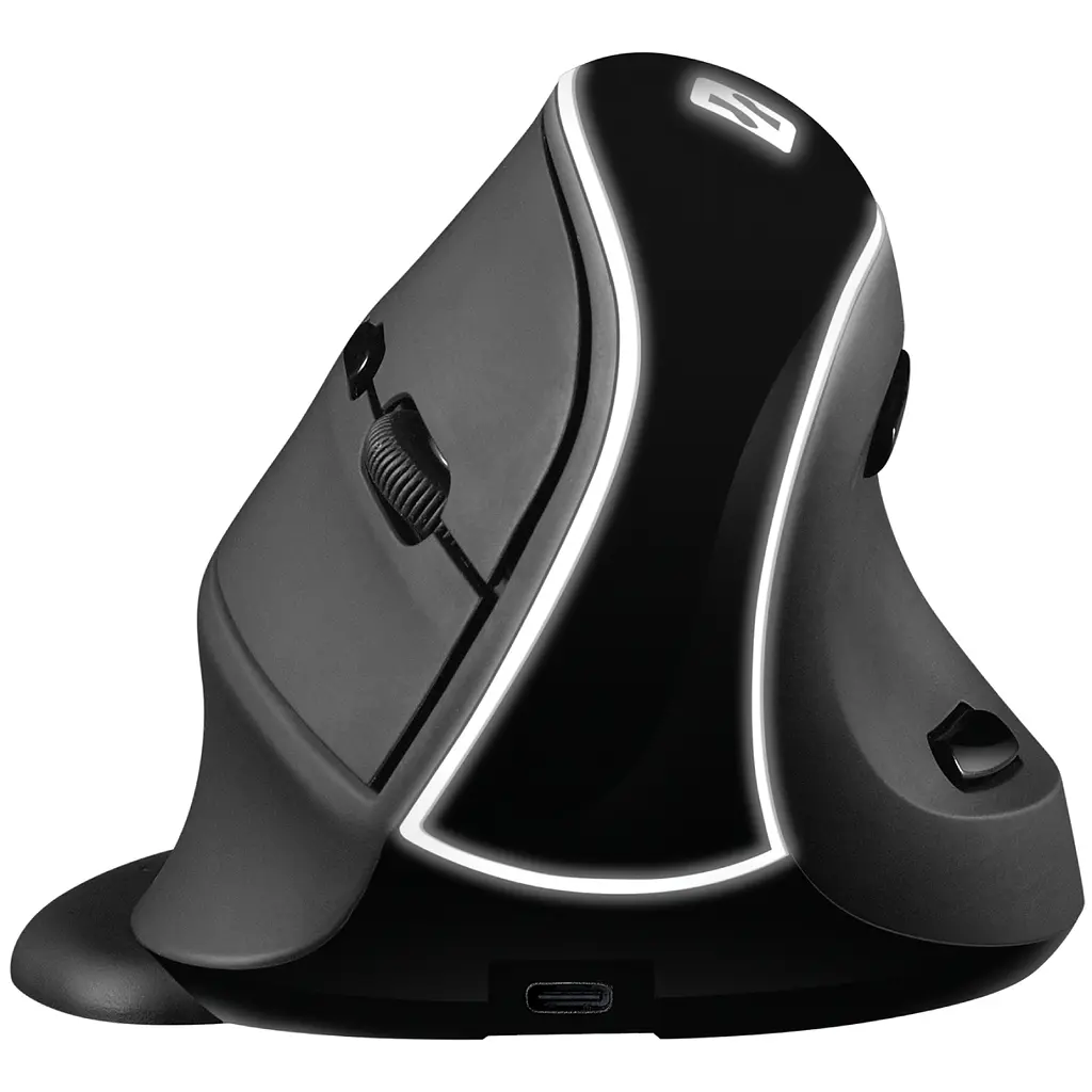 Мишка Sandberg Wireless Pro 3400 dpi 6 кнопок чорний - фото 3