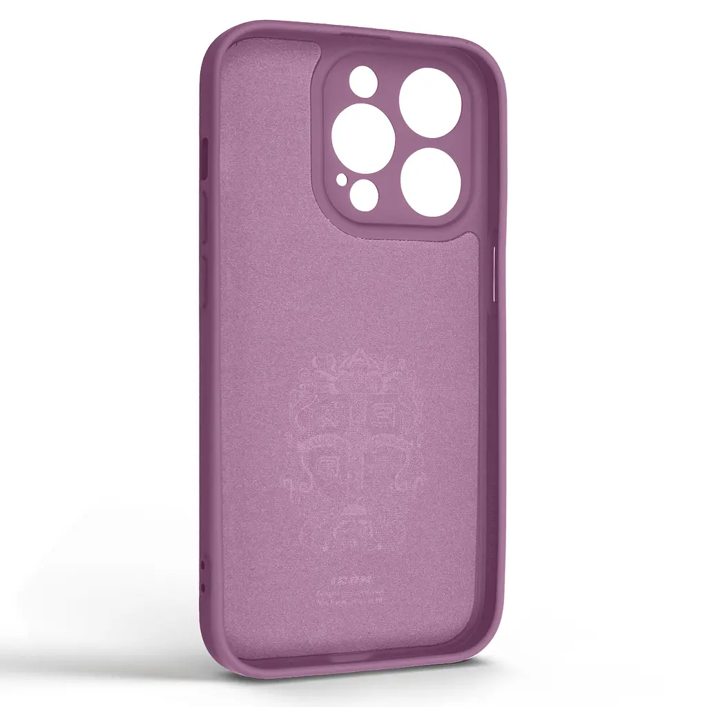 Силиконовый чехол для Apple iPhone 14 Pro, Icon Ring, фиолетовый, панель-накладка, с кольцом-подставкой на 360°, противоударный, возможность использования магнитных держателей, ArmorStandart (ARM68717) - фото 2