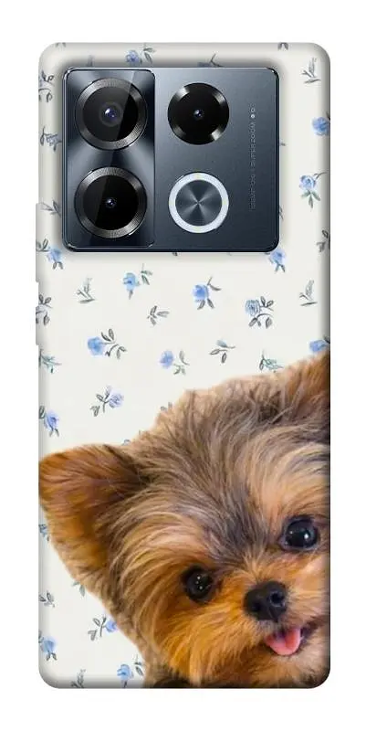 TPU чохол Demsky Cute Yorkie для Infinix Note 40 Pro 4G