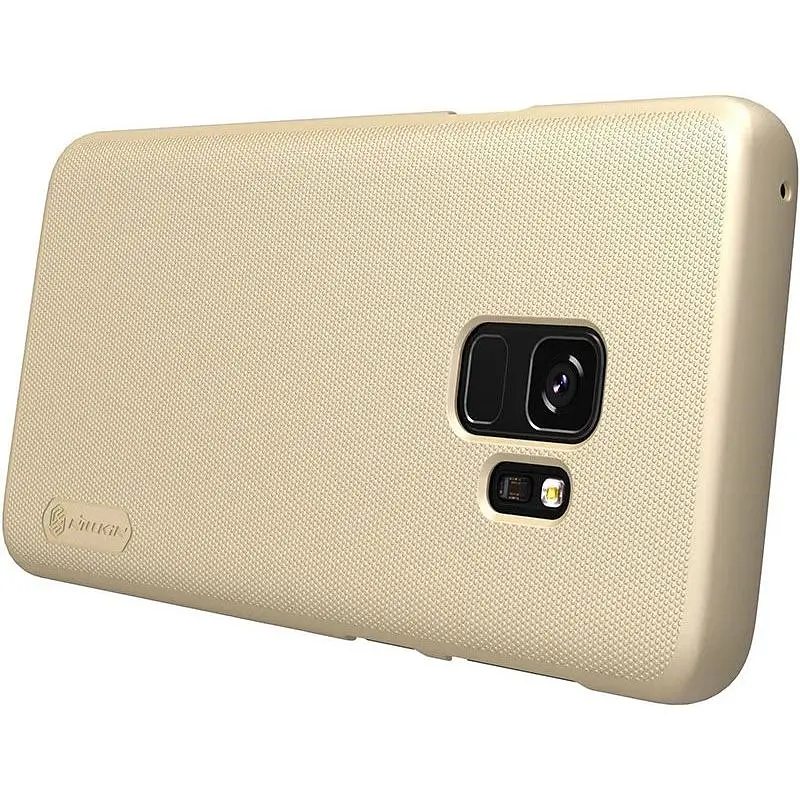Чохол-накладка Nillkin Super Frosted Shield Samsung Galaxy S9 G960 Gold - фото 5