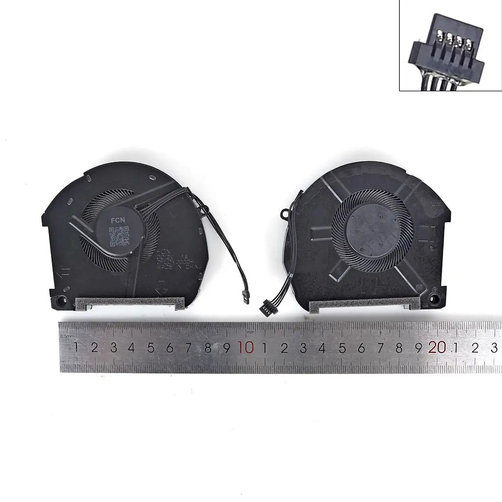 Вентилятор для Gigabyte Aorus 15-XA 15-W9 Thunderobot 911 Pro, (12V GPU/VGA fan, FCN 0FLDN0000H) - фото 3