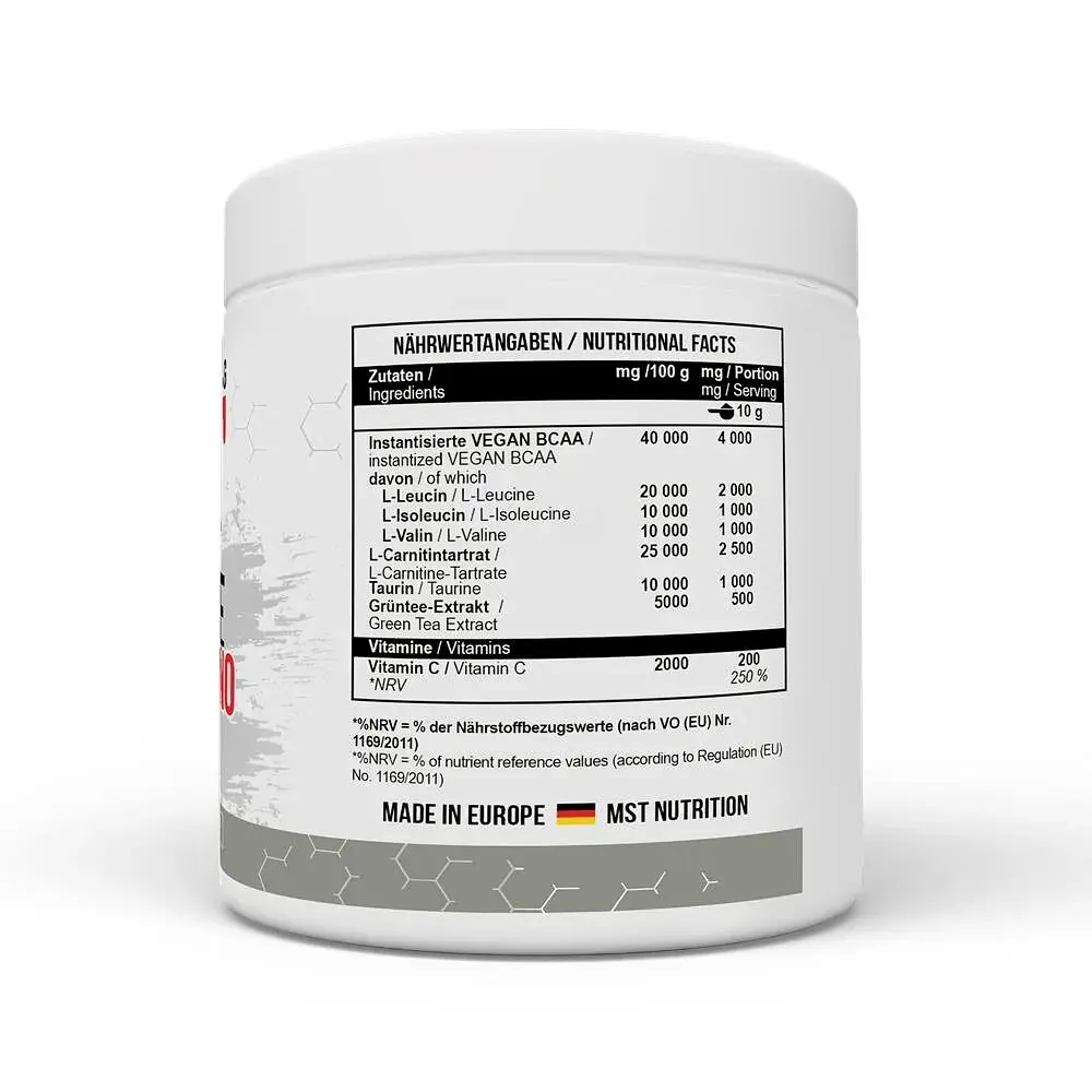 Жироспалювач MST Nutrition L-Carnitine + Amino, 300 грам - Лімончело - фото 3