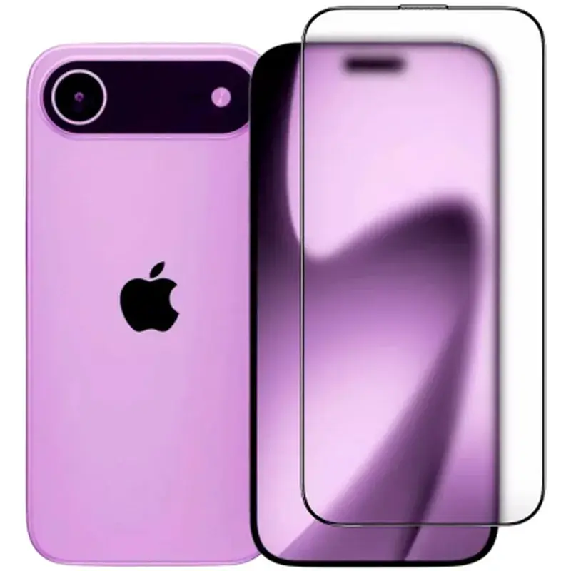 Скло захисне iLera FrostedGlass 2.0 iPhone 17 Air (ILFRGL17AIR) - фото 2