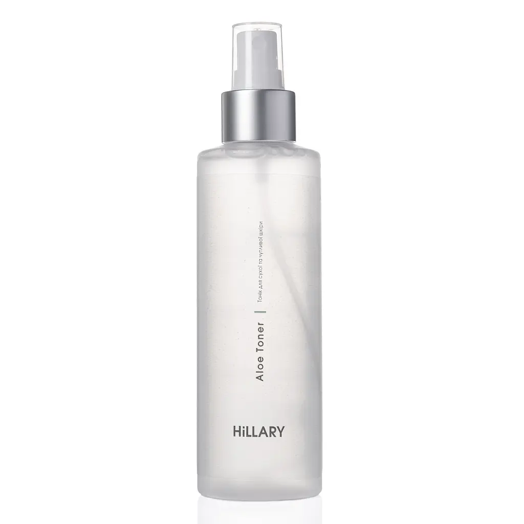 Тонік для сухої і чутливої шкіри Aloe Toner Hillary 200 мл - фото 2