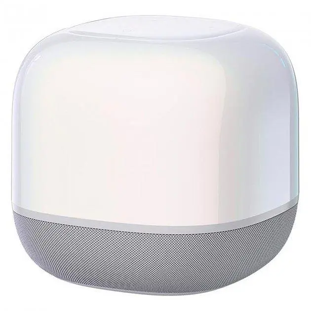 Портативная акустика Baseus AeQur V2 Wireless Speaker Moon 30 часов беспроводная белая - фото 2
