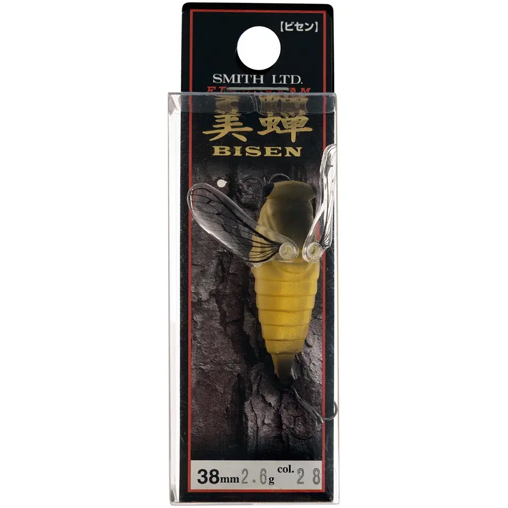 Воблер Smith Bisen 38mm 2.6g #28 Wheat straw - фото 3