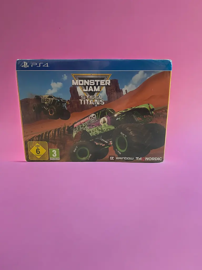 Колекційний набір, Подарунковий набір для геймера гра Monster Jam Steel Titans Collectors Edition PS 4 - фото 2
