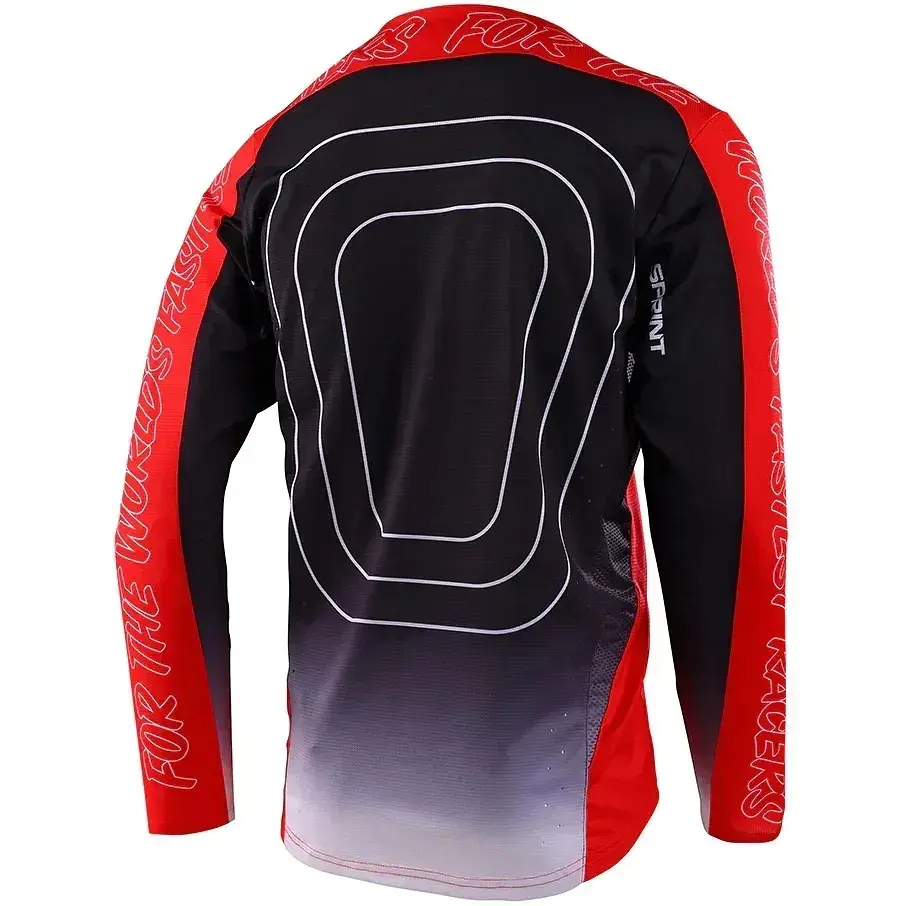 Велоджерси Troy Lee Designs Sprint Jersey Richter M Red (1106-323329023) - фото 2