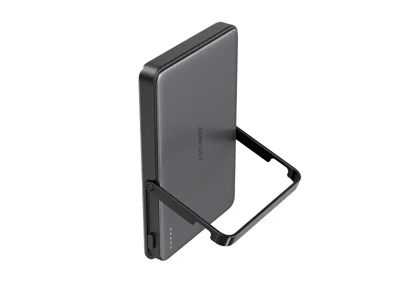 Зовнішній акумулятор (Power Bank) Acefast M16 Magnetic 5000mAh 18W Black - фото 3