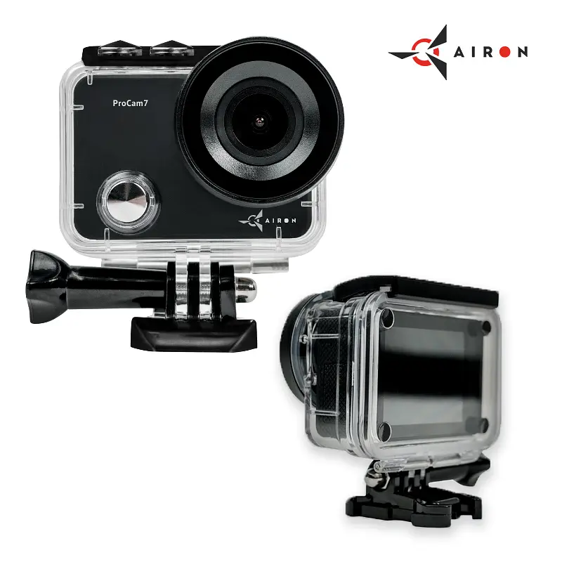 Екшн-камера AIRON ProCam 7 Black: Набір екшн камери для тактичних шоломів - фото 6