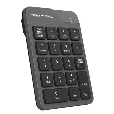 Клавіатура A4Tech FBK21C Wireless/Bluetooth Smoky Grey (4711421995108) - фото 3