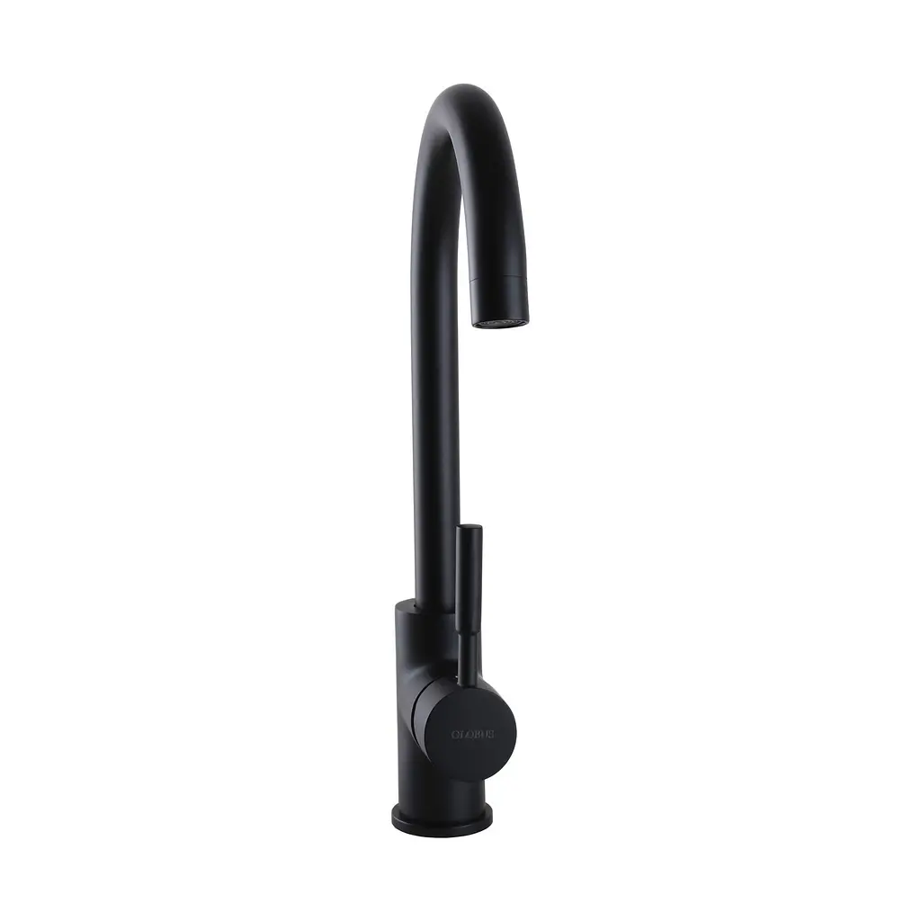 Смеситель для кухни Globus Lux Lazer GLLR-0203S-10-BB Черный матовый - фото 3