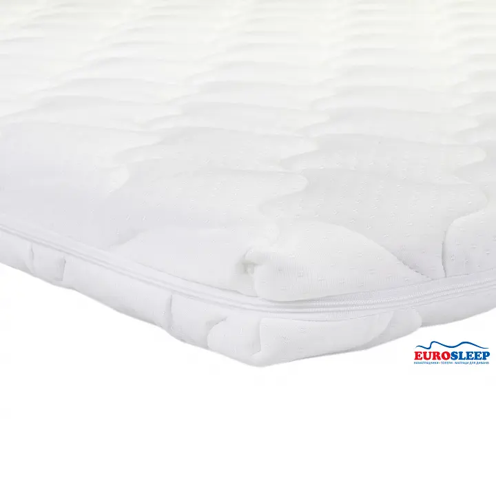Топпер EuroSleep MEMORY x4 трикотажний чохол 120х190 - фото 7