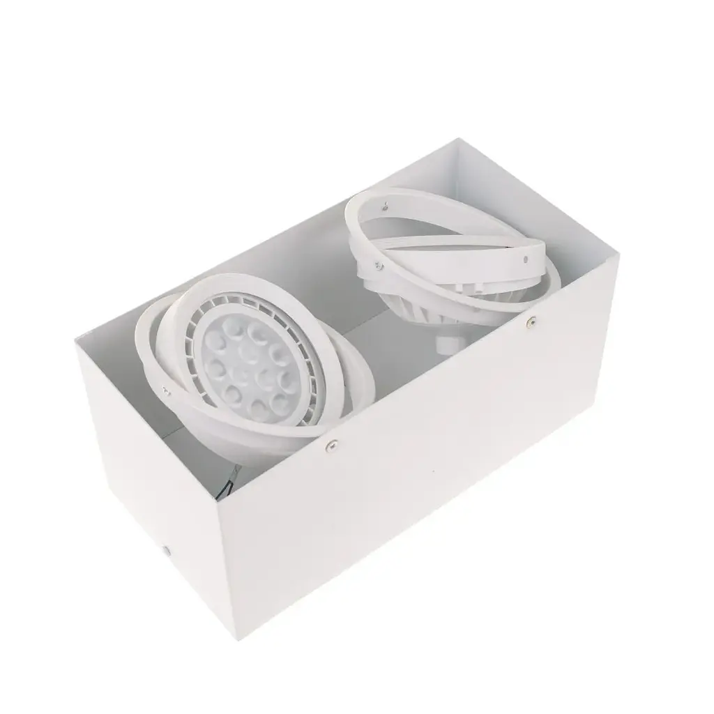 Підсвітка Brille AL-720/2 AR111 WH 36-374 - фото 4