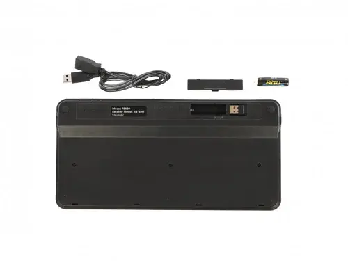 Клавіатура A4Tech FBK30 Fstyler, Black, Bluetooth / 2.4 GHz / USB, 1 х AA, мембранні/плоскі/круглі кнопки (86 шт.), радіус дії до 10 м - фото 6