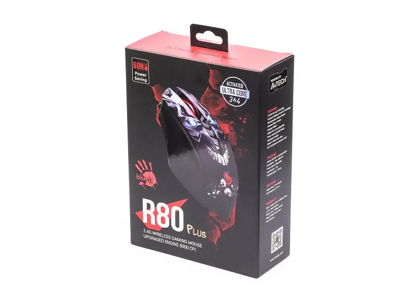 Миша A4Tech Bloody R80 Plus Skull - фото 6