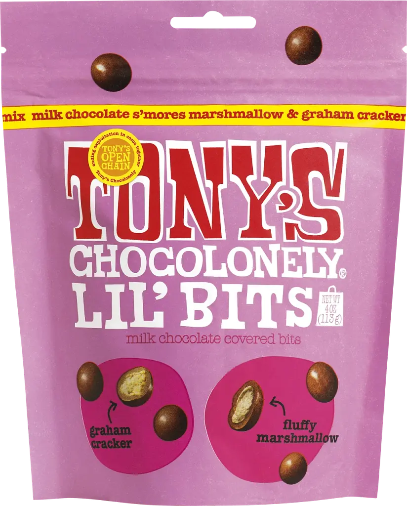 Драже Tony's Lil' Bits Milk Marshmallow S'mores Mix 113г