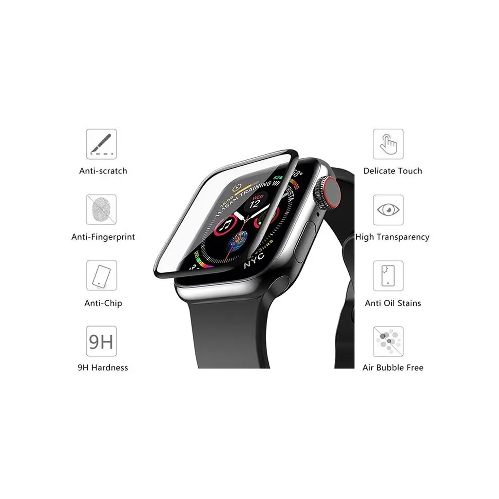 Скло захисне Drobak Apple Watch SE 44mm (313125) - фото 2